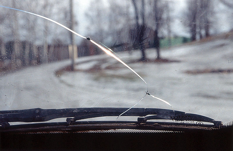 Набор для ремонта сколов, трещин на лобовом стекле автомобиля